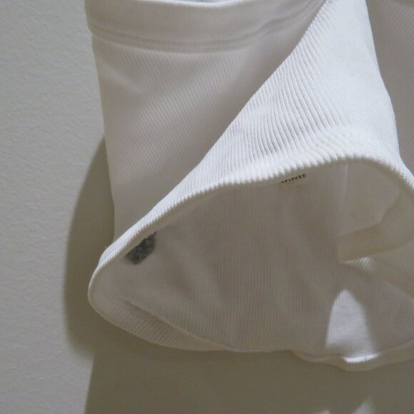 FREE PEOPLE MOVEMENT All Clear Solid Cami in White Ribbed Workout - Size XS / S - Picture 11 of 12